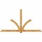 Ekena Millwork Redmond Rough Sawn Timber Gable Bracket, Western Red Cedar, 96"W x 52"H x 4"D x 4"F, 13/12 Pitch GBW096X52X0404RED00RWR - alternate 1